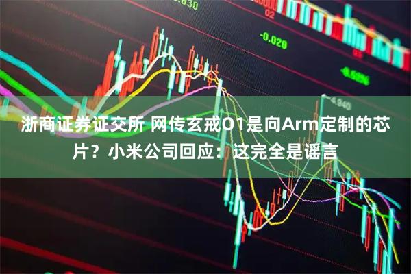 浙商证券证交所 网传玄戒O1是向Arm定制的芯片？小米公司回应：这完全是谣言