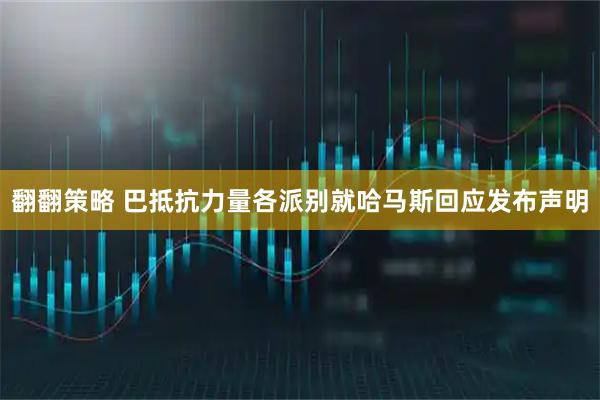翻翻策略 巴抵抗力量各派别就哈马斯回应发布声明