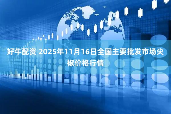 好牛配资 2025年11月16日全国主要批发市场尖椒价格行情